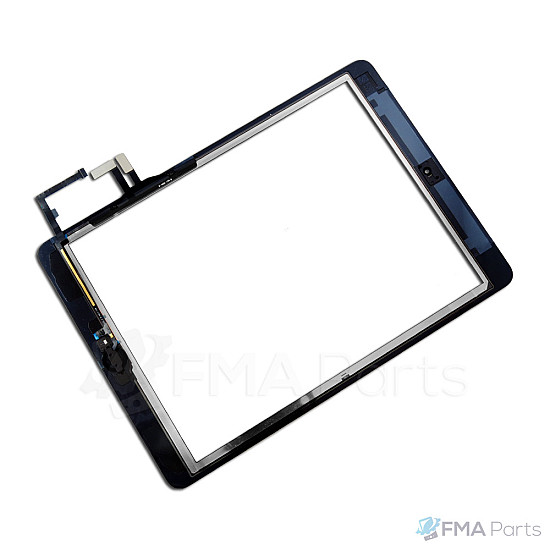 Glass Touch Screen Digitizer Assembly with Small Parts - Black for iPad Air